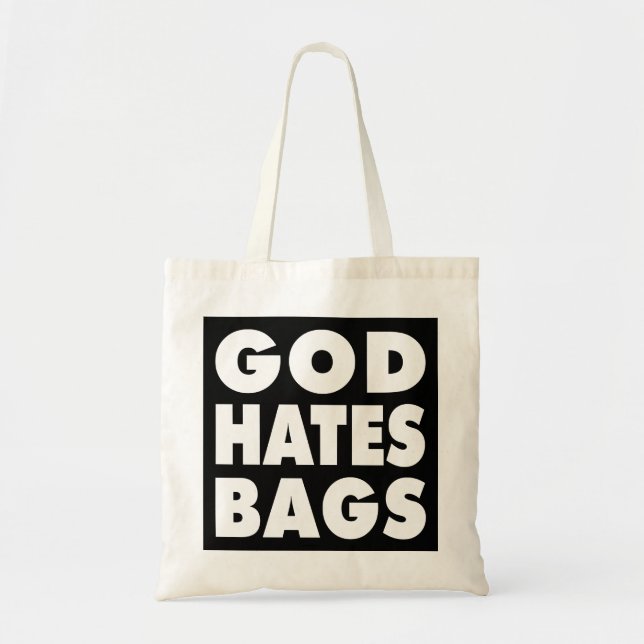 Dieu déteste des sacs (Devant)
