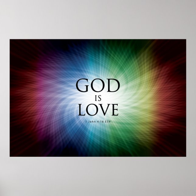 Dieu est amour - Poster (Devant)