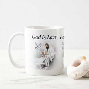 Dieu est amour, tasse de Jésus