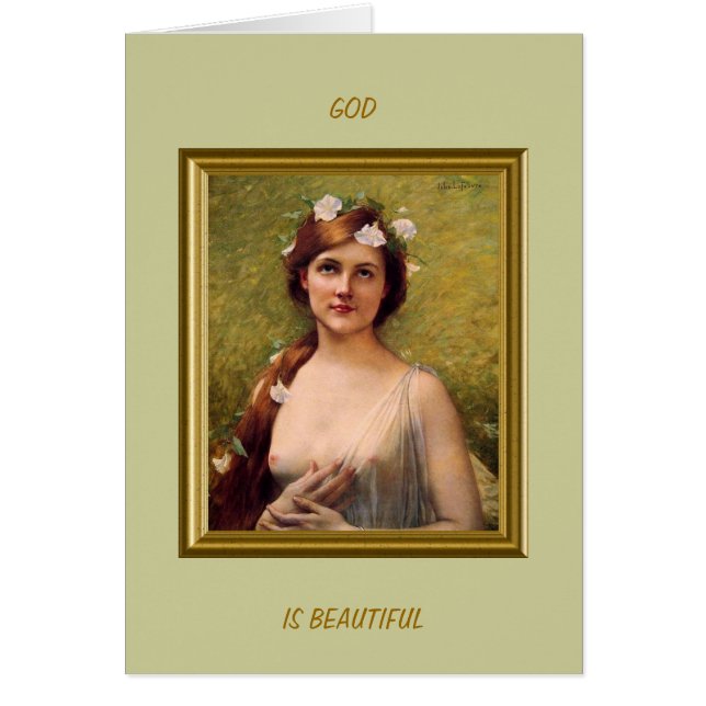 DIEU EST BEAU (Devant)