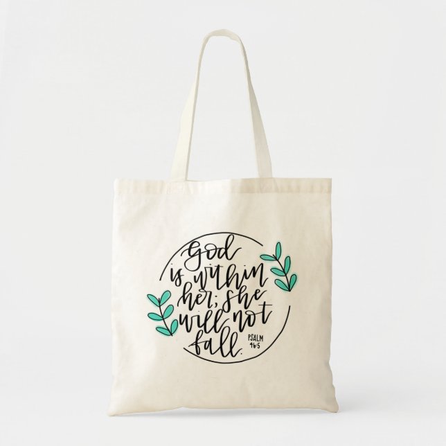 Dieu est chez elle - sac fourre-tout - conception (Devant)