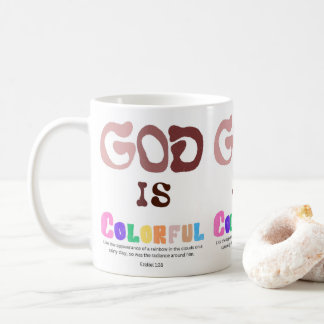 Dieu est coloré, Mug Arc-en-ciel