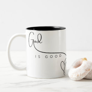 Dieu est la bonne foi motivationnelle Mug