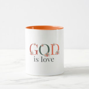 Dieu est Love Coffee Mug