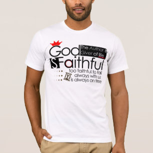 Dieu est (mâle/femelle) T-shirt fidèle