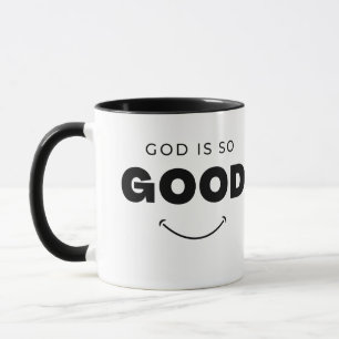 Dieu est si bon Dieu Mug, Faith Mug, Christian Mug