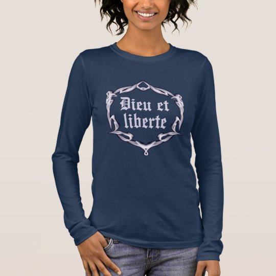 Dieu et liberte long sleeve T-Shirt