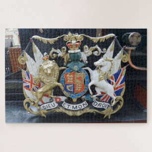 Dieu Et Mon Droit England Jigsaw Puzzle