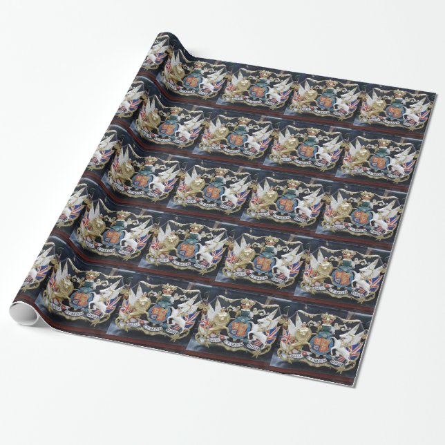Dieu Et.Mon Droit Wrapping Paper (Unrolled)