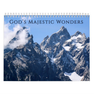 Dieu Majestic Merveilles Calendrier 2025