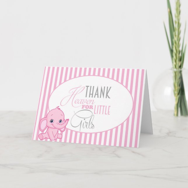 Dieu merci pour les petites filles Cartes de notes (Devant)