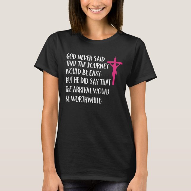 DIEU N'A JAMAIS DIT T-shirt (Devant)