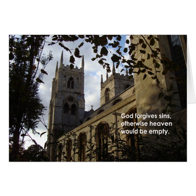 Dieu pardonne... (Devant horizontal)