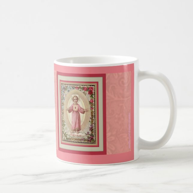Dieu rose de Jésus de bébé vous bénissent tasse de (Droite)