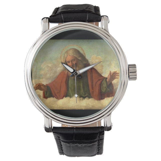 Dieu sur une montre (devant)