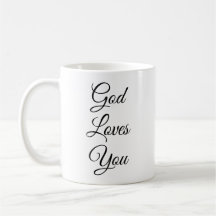 Dieu t'aime Mug