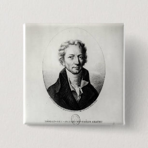 Dieudonne Dolomieu 2 Inch Square Button