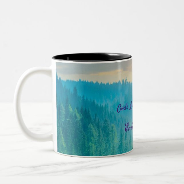 Dieux Belle Mug Forêt (Gauche)