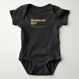 dieval Girl - Medieval Baby Bodysuit