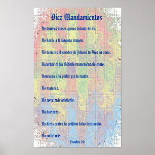 Diez Mandamientos Poster