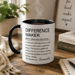 Difference Maker Definition Mug