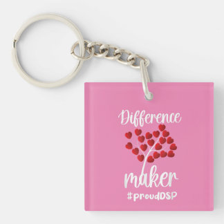 Difference Maker Direct Support Professional gifts Keychain