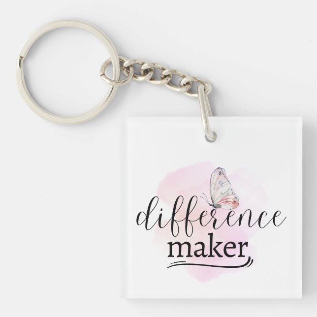 Difference Maker Keychain (Front)