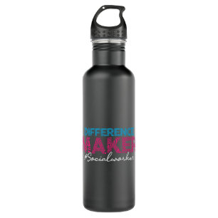 Difference Maker Social Worker Special Education 710 Ml Water Bottle