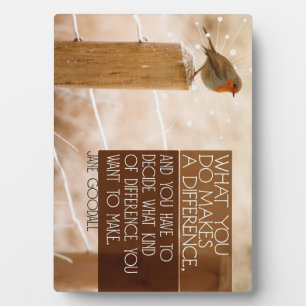 Difference You Want To Make Plaque