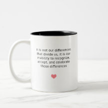 Différences de Mug citant Audre Lorde / Logo WWC 