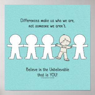 Differences Make Us  Poster