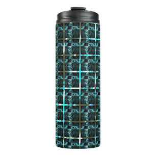 Different chess, squares or image under grid? thermal tumbler