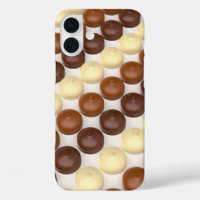 Different chocolate coated marshmallows