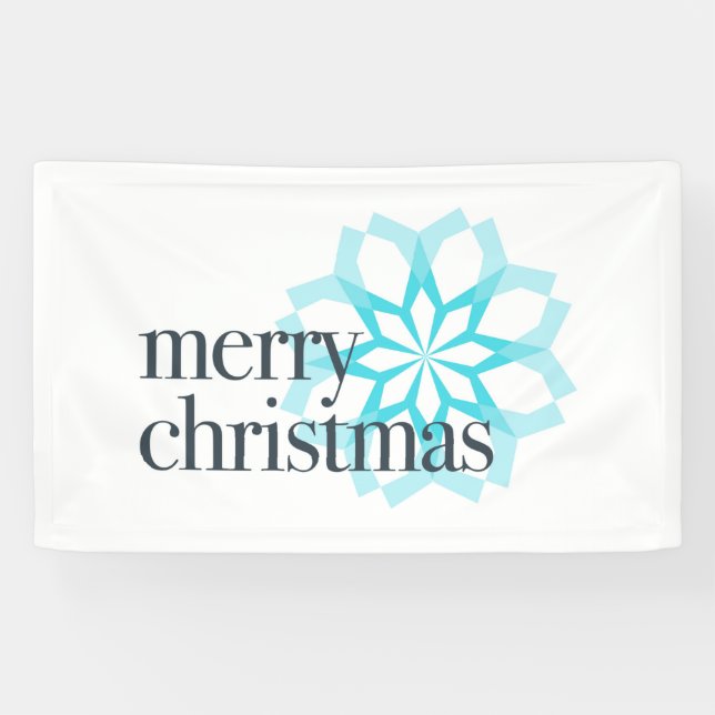 Different, classical design of "Merry Christmas" Banner (Horizontal)
