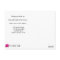Different door - Christmas wreath new address card