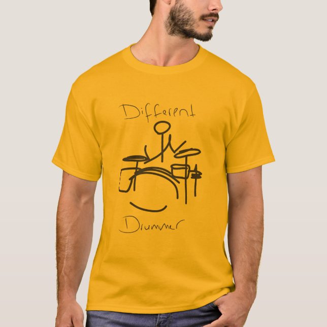 Different Drummer One T-Shirt (Front)