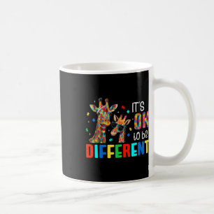 Different Giraffe Animal Autism Awareness Puzzle I Coffee Mug