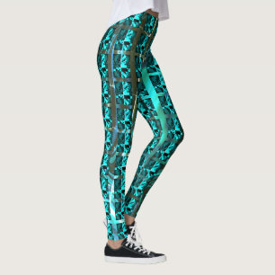 Different light blue, different striped vertical leggings