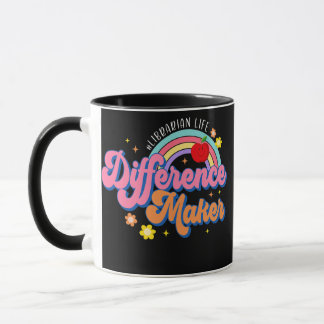 Different Maker Librarian Life Happy First Day Of Mug