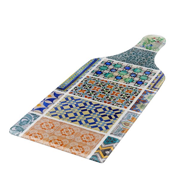 Different Mosaic Pattern  Cutting Board (Corner)
