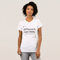 Different, Not Less | Minimalist Disability Pride