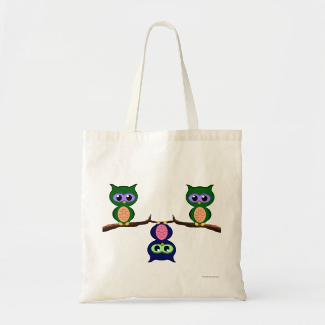 Different Owl Tote Bag (Front)