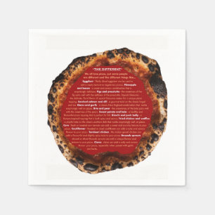 Different Pizzas - the weird ones  Napkin