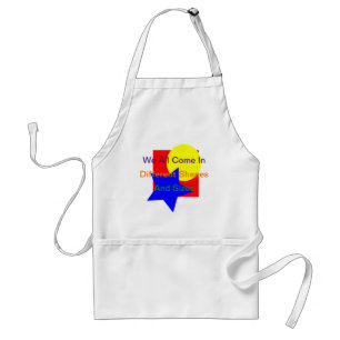 Different Shapes And Sizes Adult Apron