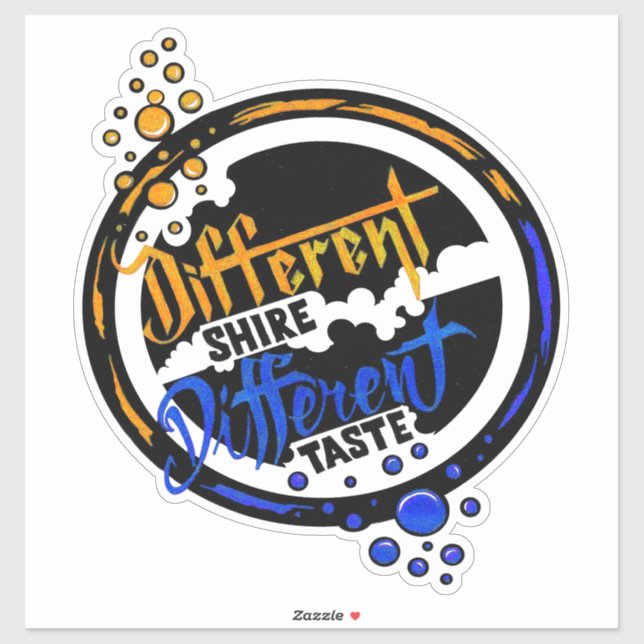 Different shire different taste (Sheet)