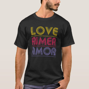 Different Translate To French And Spanish Funny Me T-Shirt
