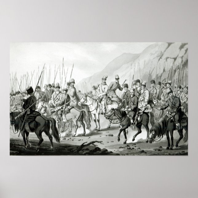 Different Tribes of Russian Cossacks Poster (Front)