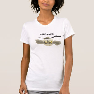 Different! Upside Down Owl Light Shirt