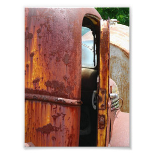 Different View of an Old Truck Photo Print