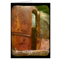 Different View of Old Truck TTV Blank Inside